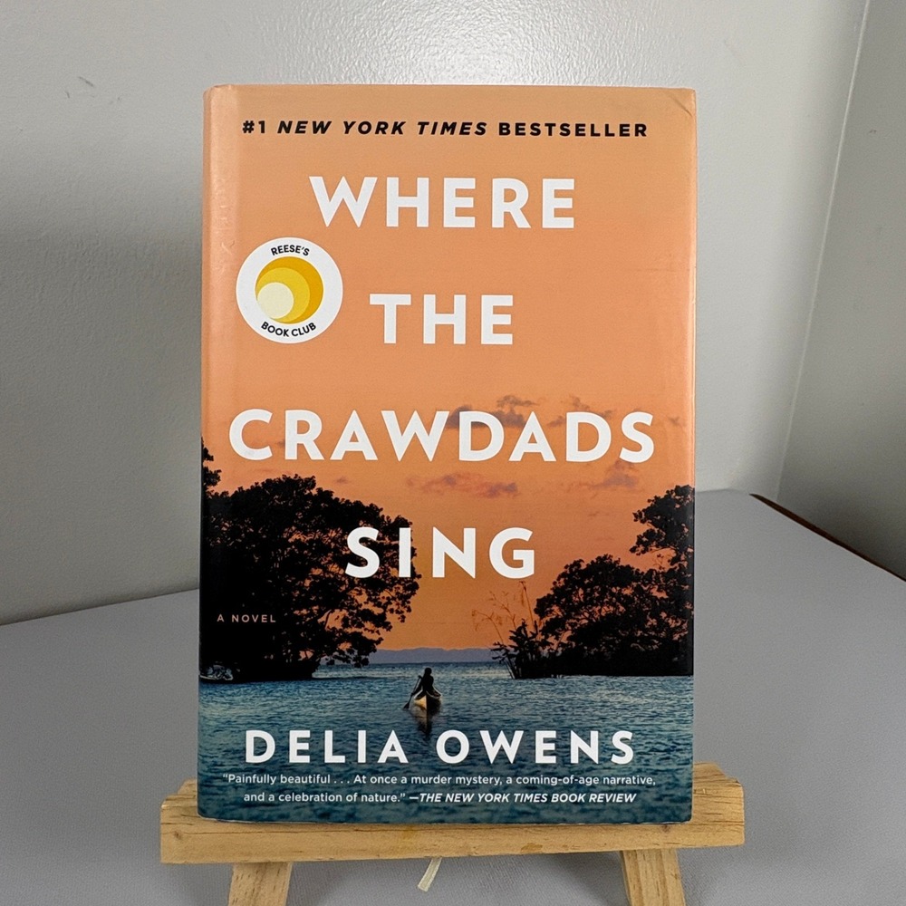 Where the Crawdads Sing Delia Owens Hardcover Mystery Novel